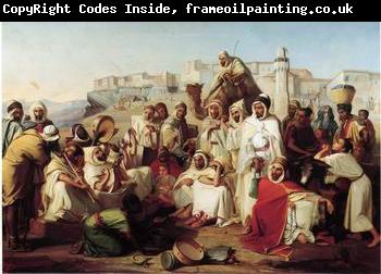 unknow artist Arab or Arabic people and life. Orientalism oil paintings 555